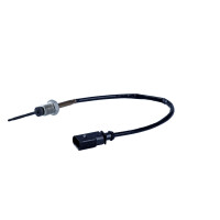 Exhaust gas temp sensor with 2 lines against overheating NTK for e.g. AUDI Q5