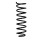 Suspension spring rear axle Ø 10 mm 357 mm EIBACH for e.g. VW GOLF II
