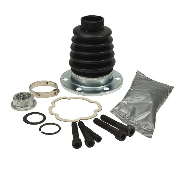 Bellow Kit Drive Shaft TPE Ø27mm Joint Disc +grease LÖBRO for e.g. VW Caddy