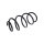 Suspension Spring Front Axle Coil Spring TRISCAN for e.g. OPEL CORSA