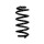 Suspension spring rear axle Ø 15.8 mm 304 mm EIBACH for AUDI A6 C6 At
