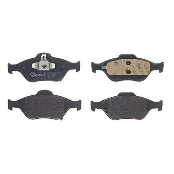 Brake pad set disc brake 18 mm BREMBO suitable for e.g. TOYOTA YARIS