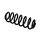 Suspension Spring rear axle coil spring Ø 12.8 mm EIBACH for SEAT ALTEA