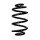 Suspension spring rear axle Ø 13.5 mm 265 mm EIBACH for e.g. OPEL VECTRA C