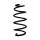 Suspension spring front axle Ø 13 mm 350 mm EIBACH for e.g. OPEL VECTRA C Cara