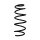 Suspension spring front axle Ø 12.2 mm 375 mm EIBACH for e.g. OPEL ASTRA H