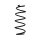Front suspension spring Ø 12.2 mm 418 mm EIBACH for e.g. MB B-CLASS Sports