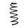 Suspension spring rear axle Ø 12 mm 390 mm EIBACH for e.g. FORD MONDEO III
