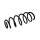 Suspension Spring Rear coil spring Ø 12 mm EIBACH for FORD MONDEO and others