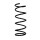 Suspension spring front axle Ø 12 mm 415 mm EIBACH for e.g. FORD FOCUS I