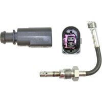 Exhaust gas temperature sensor 570mm METZGER for VW...
