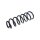 Suspension Spring Front Axle Coil Spring TRISCAN for MB C-CLASS and others
