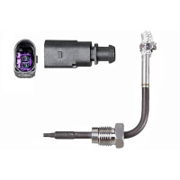 Sensor Abgastemperatur 425 mm Kabel 2-polig METZGER...