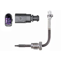 Exhaust gas temperature sensor 425mm PTC sensor METZGER...