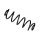 Suspension Spring Rear Axle BILSTEIN for e.g. AUDI A6 Avant