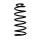 Suspension spring front axle Ø 12.2 mm 357 mm EIBACH for e.g. VW GOLF IV