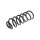 Suspension Spring Rear Axle Coil Spring TRISCAN for HYUNDAI TUCSON and others