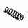 Suspension Spring Rear Axle Coil Spring Ø 11.2 mm EIBACH for RENAULT MEGANE