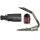 Sensor Exhaust Gas Temperature 635 mm cable 2-pin METZGER for e.g. SEAT LEON