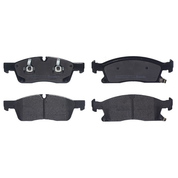Brake pad set disc brake 19 mm BREMBO suitable for e.g. JEEP GRAND
