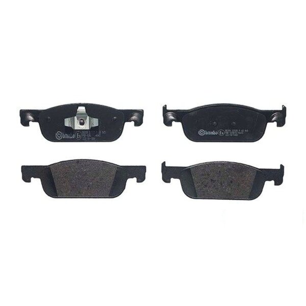 Brake pad set disc brake 17 mm BREMBO for DACIA LOGAN and others