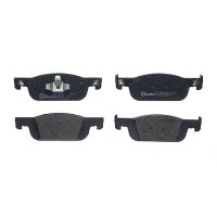 Brake pad set disc brake 17 mm BREMBO for DACIA LOGAN and...