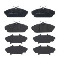 Brake pad set disc brake wear warning contact 17 mm...