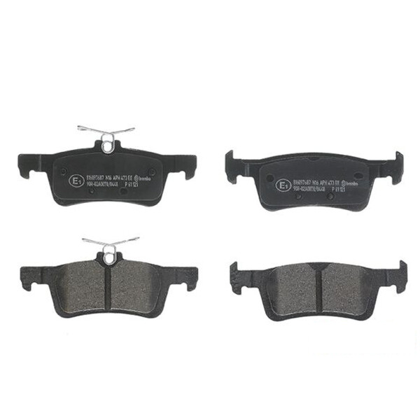 Brake pad set disc brake 15 mm BREMBO suitable for e.g. PEUGEOT 308