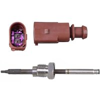 Exhaust gas temperature sensor 860mm PTC sensor METZGER...