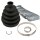 Bellow Kit, drive shaft TPE (thermoplastic elastomer) LÖBRO for e.g. LADA Kalina Kombi