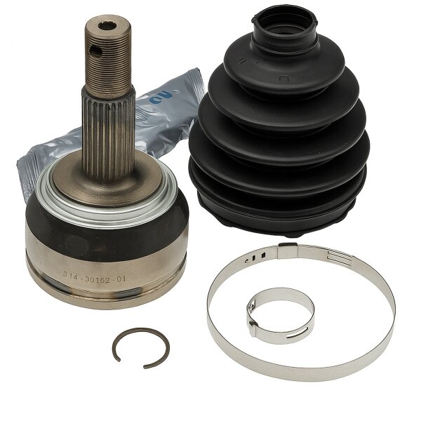 Gelenksatz Antriebswelle TPE Ø94mm +Fett LÖBRO 52° für u.a. NISSAN Qashqai II