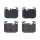 Brake pad set disc brake 18 mm BREMBO suitable for e.g. BMW 3 Series