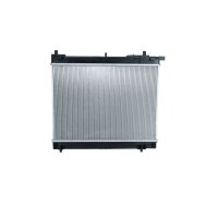 Kühler Motor Kühlrippen gelötet 480 - 350 mm Alu NRF für u.a. TOYOTA URBAN