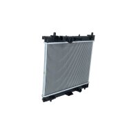 Kühler Motor Kühlrippen gelötet 480 - 350 mm Alu NRF für u.a. TOYOTA URBAN