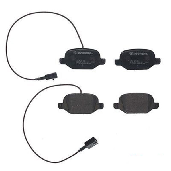 Bremsbelagsatz Scheibenbremse 15 mm BREMBO für u.a. FIAT 500