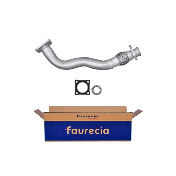 Exhaust Pipe Centre Mid-Pipe FAURECIA Kit Easy2Fit for FIAT Stilo