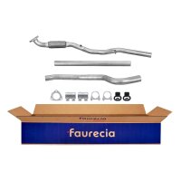 Exhaust Pipe Front FAURECIA Kit Easy2Fit for e.g. OPEL Corsa