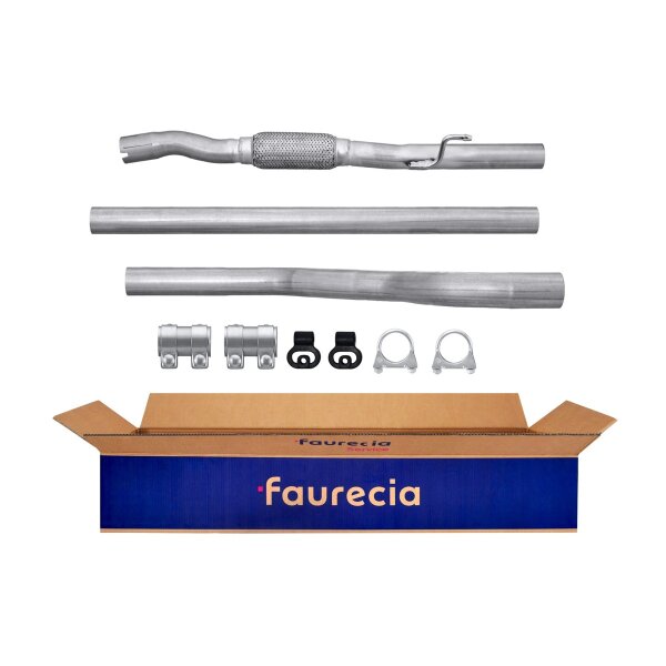 Abgasrohr Easy2Fit mit Anbauteilen Hella 3-teilig für ALFA ROMEO MITO FIAT PUNTO