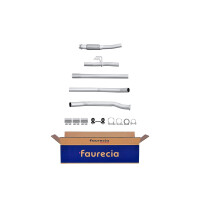 Exhaust Pipe Centre Mid-Pipe FAURECIA Kit Easy2Fit for...