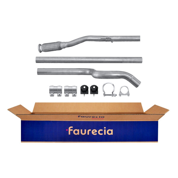 Abgasrohr Auspuff Mitte FAURECIA Kit Easy2Fit für u.a. CITROËN C2
