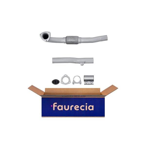Frontpipe Exhaust Pipe Front FAURECIA Kit Easy2Fit for FIAT Punto
