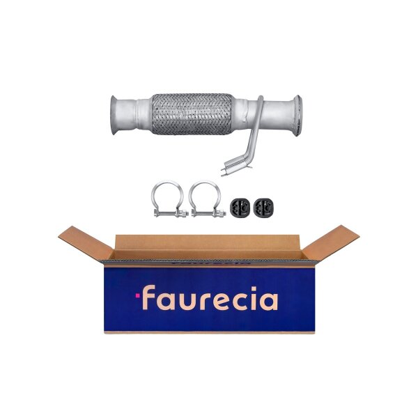 Abgasrohr Easy2Fit mit Anbauteilen HELLA für PEUGEOT 607 (9D 9U)