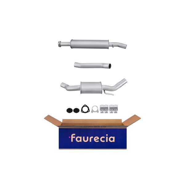 Vorschalldämpfer Easy2Fit mit Anbauteilen HELLA für ALFA ROMEO 147 (937_)
