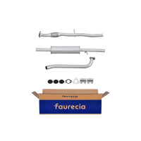 Front Muffler FAURECIA Kit Easy2Fit for e.g. CHEVROLET Matiz
