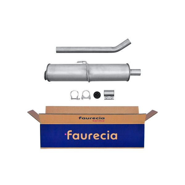 Front Muffler FAURECIA Kit Easy2Fit for e.g. CITROËN Synergie