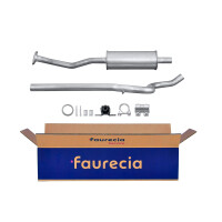 Front Muffler - Front Silencer FAURECIA Kit Easy2Fit for...