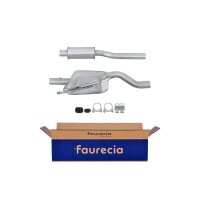 Front Muffler - Front Silencer FAURECIA Kit Easy2Fit for...