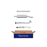 Front Muffler - Front Silencer FAURECIA Kit Easy2Fit for...