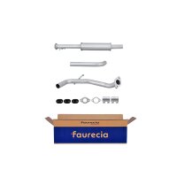 Front Muffler - Front Silencer FAURECIA Kit Easy2Fit for...