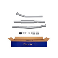 Front Muffler - Front Silencer FAURECIA Kit Easy2Fit for...